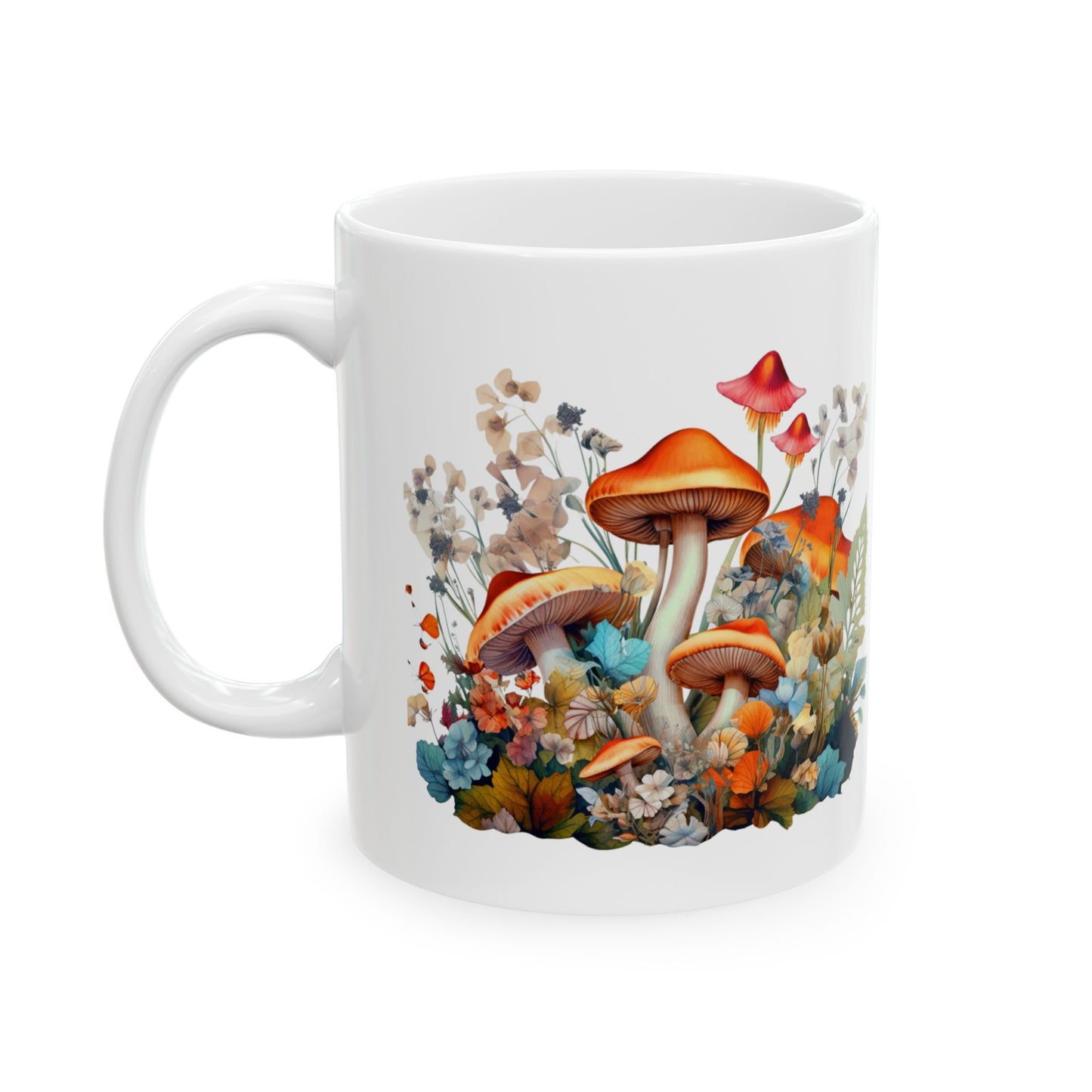 Mystical mushroom Ceramic Mug 11oz