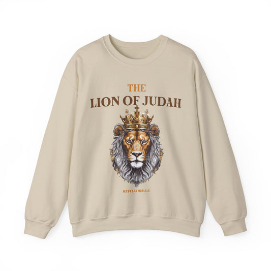 The Lion Of Judah Unisex Heavy Blend™ Crewneck Sweatshirt