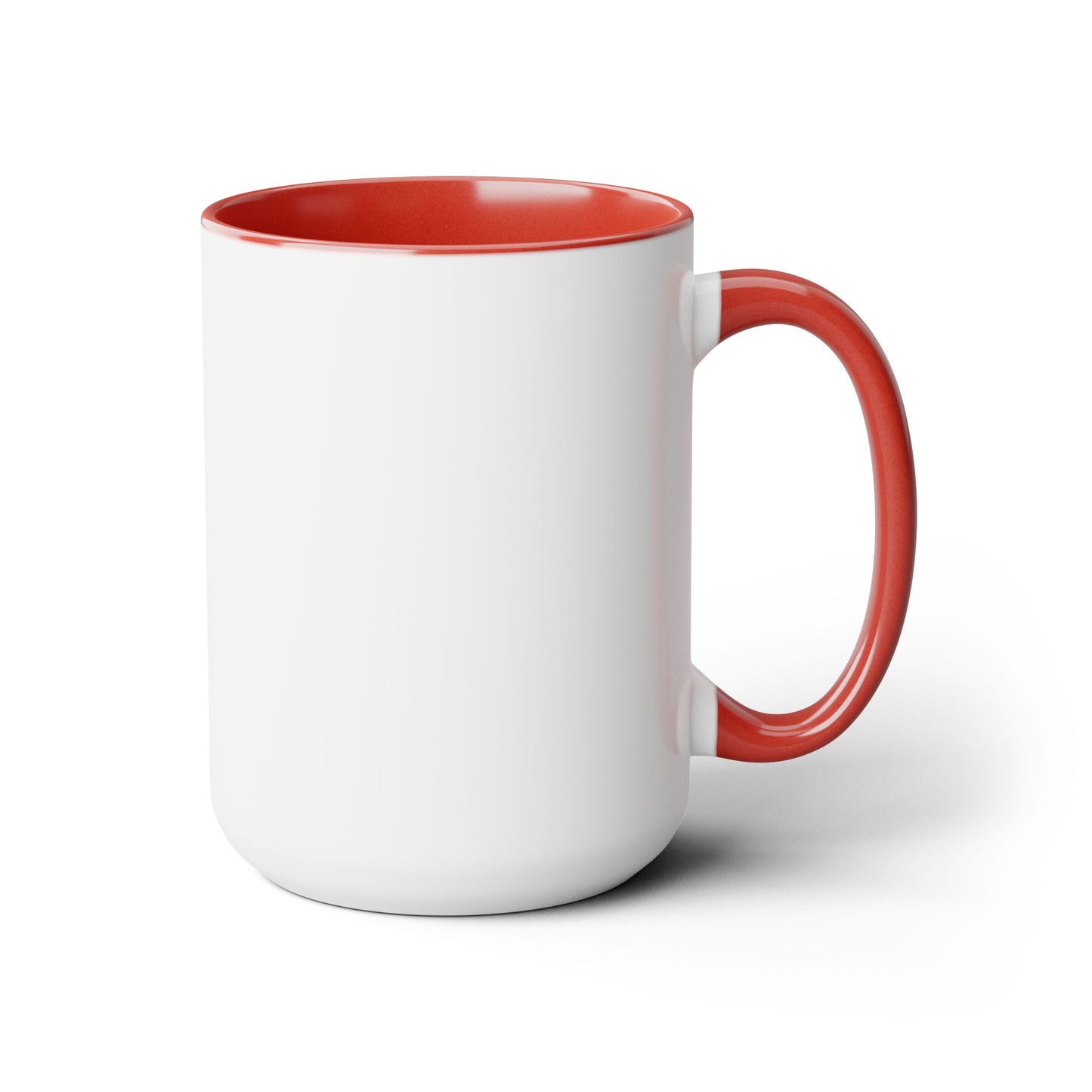 Two-Tone Funny Coffee Mugs, 15oz Coffee