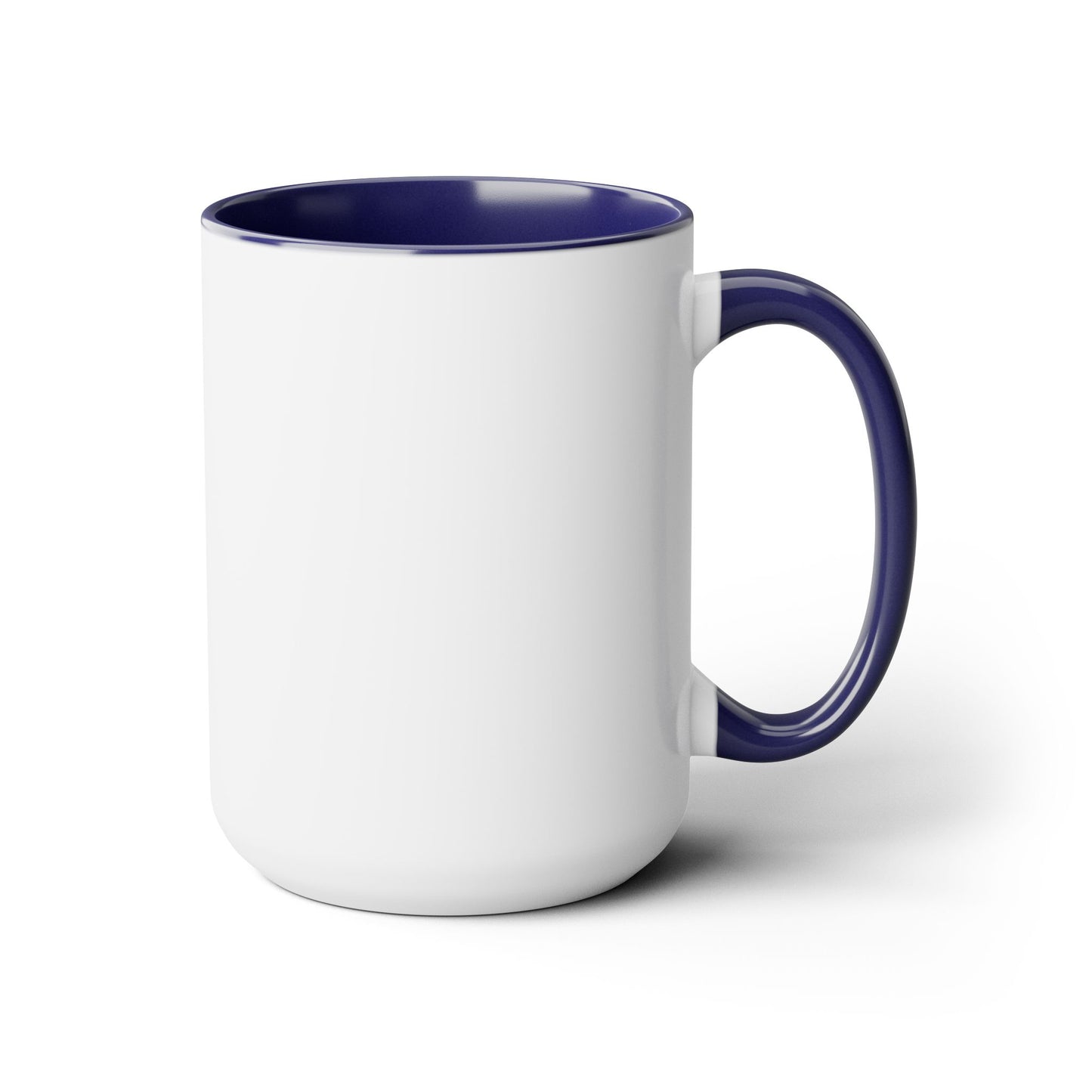 Two-Tone Funny Coffee Mugs, 15oz Coffee
