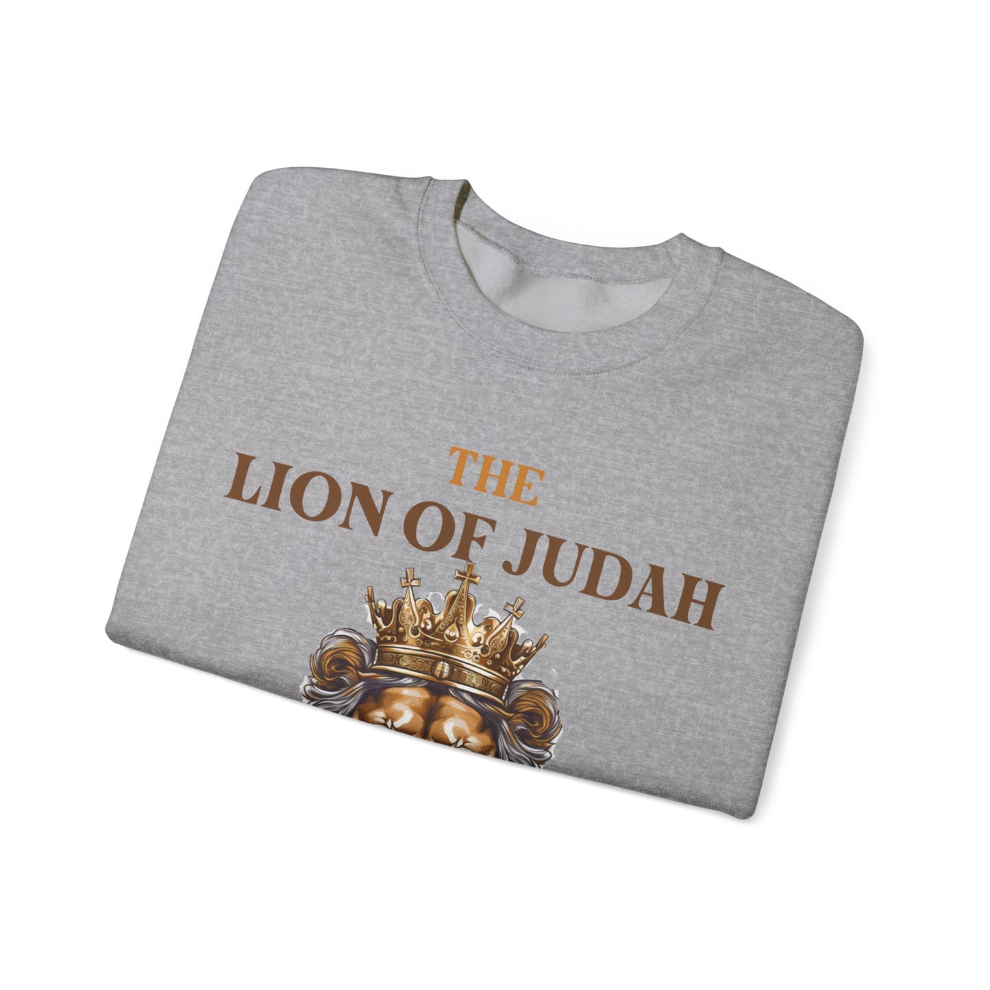 The Lion Of Judah Unisex Heavy Blend™ Crewneck Sweatshirt