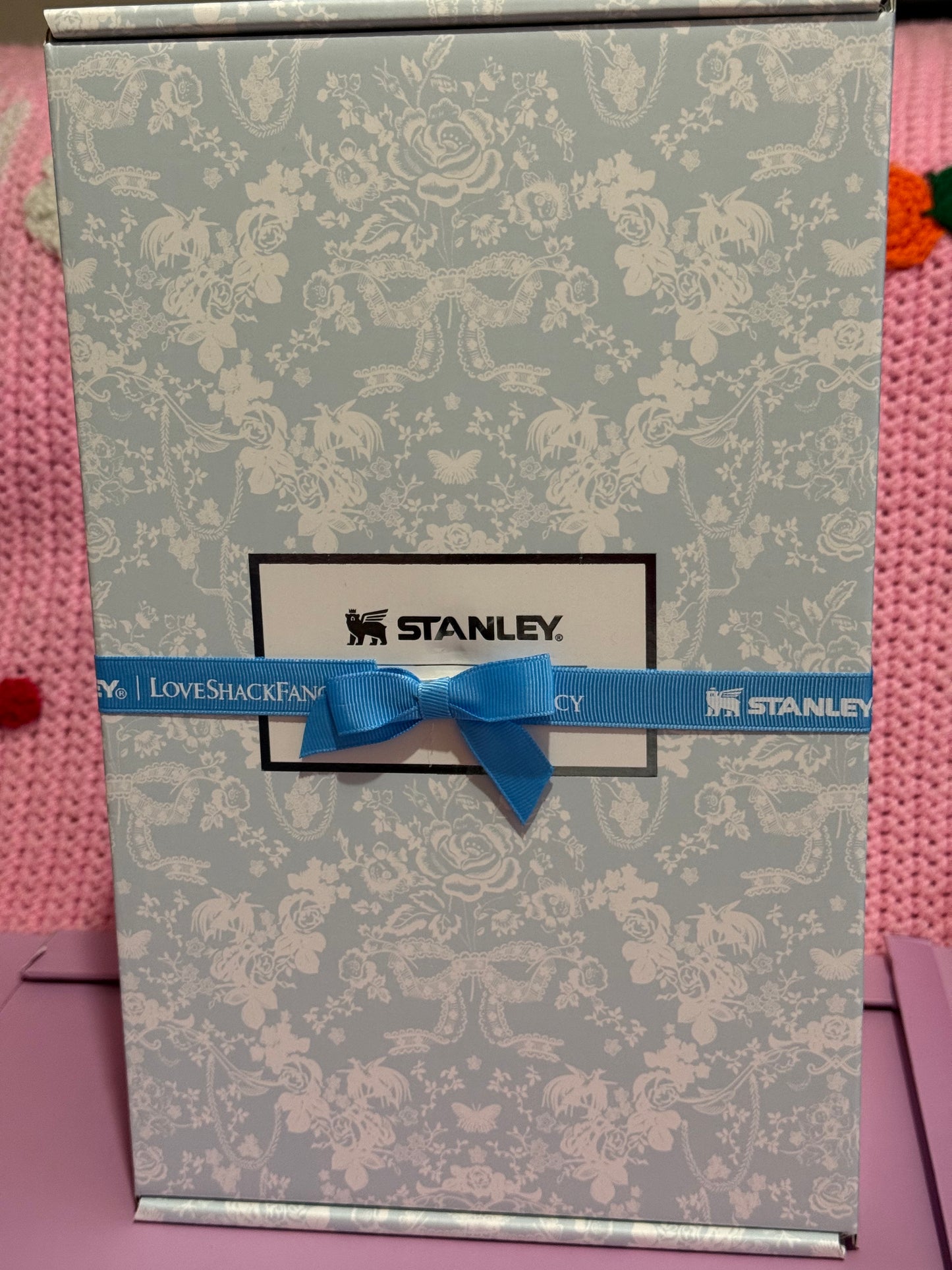 Stanley x LSF Holiday Coquette Bow - Personalized Laser Engraved 40oz Quencher H2.0 Flowstate Tumbler