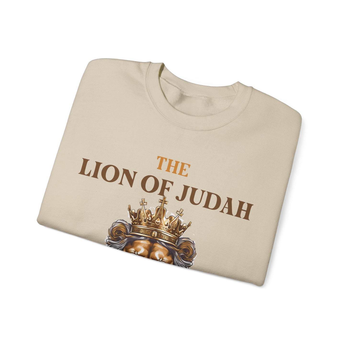 The Lion Of Judah Unisex Heavy Blend™ Crewneck Sweatshirt