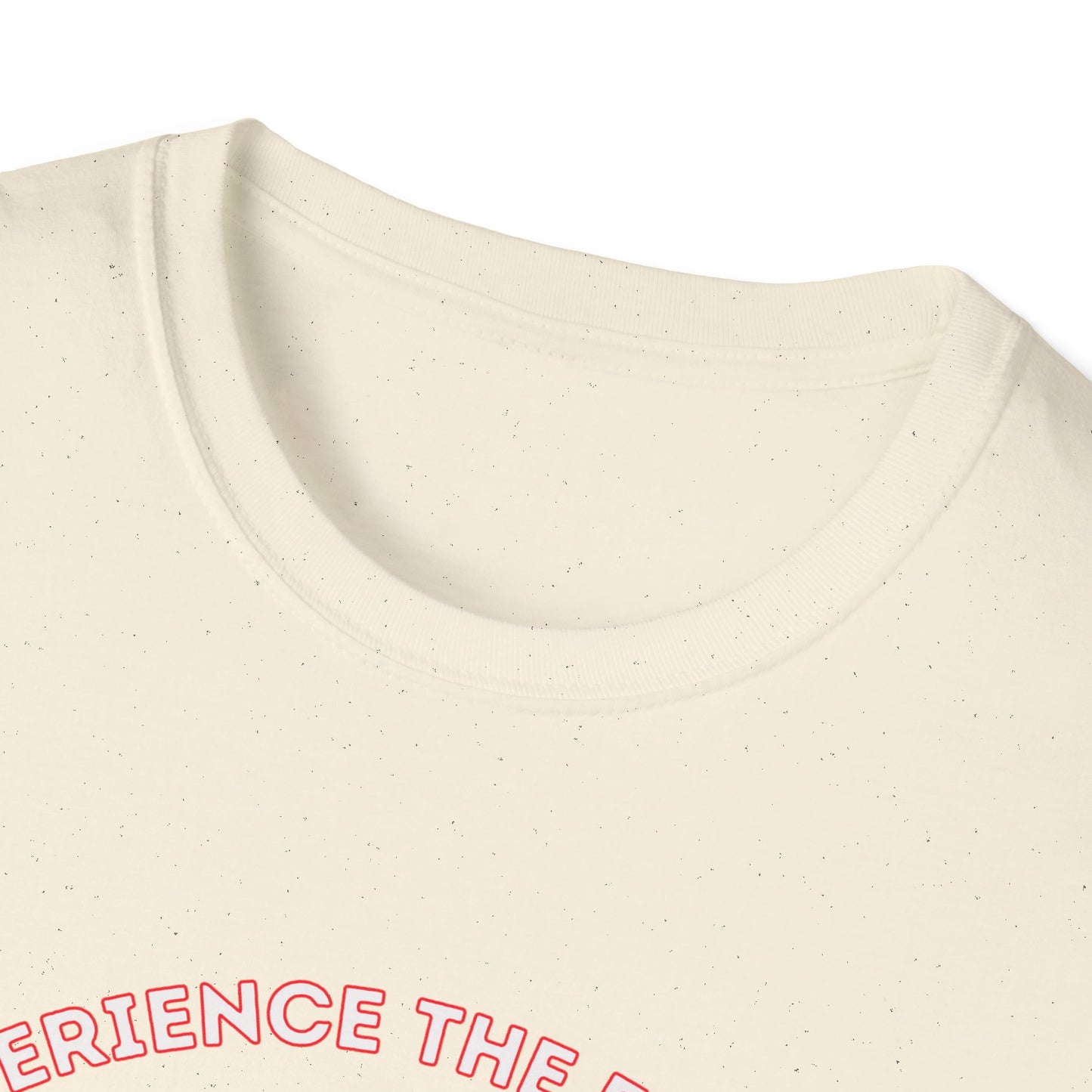 Experience the Freedom of a life in Christ Unisex soft style T-shirt