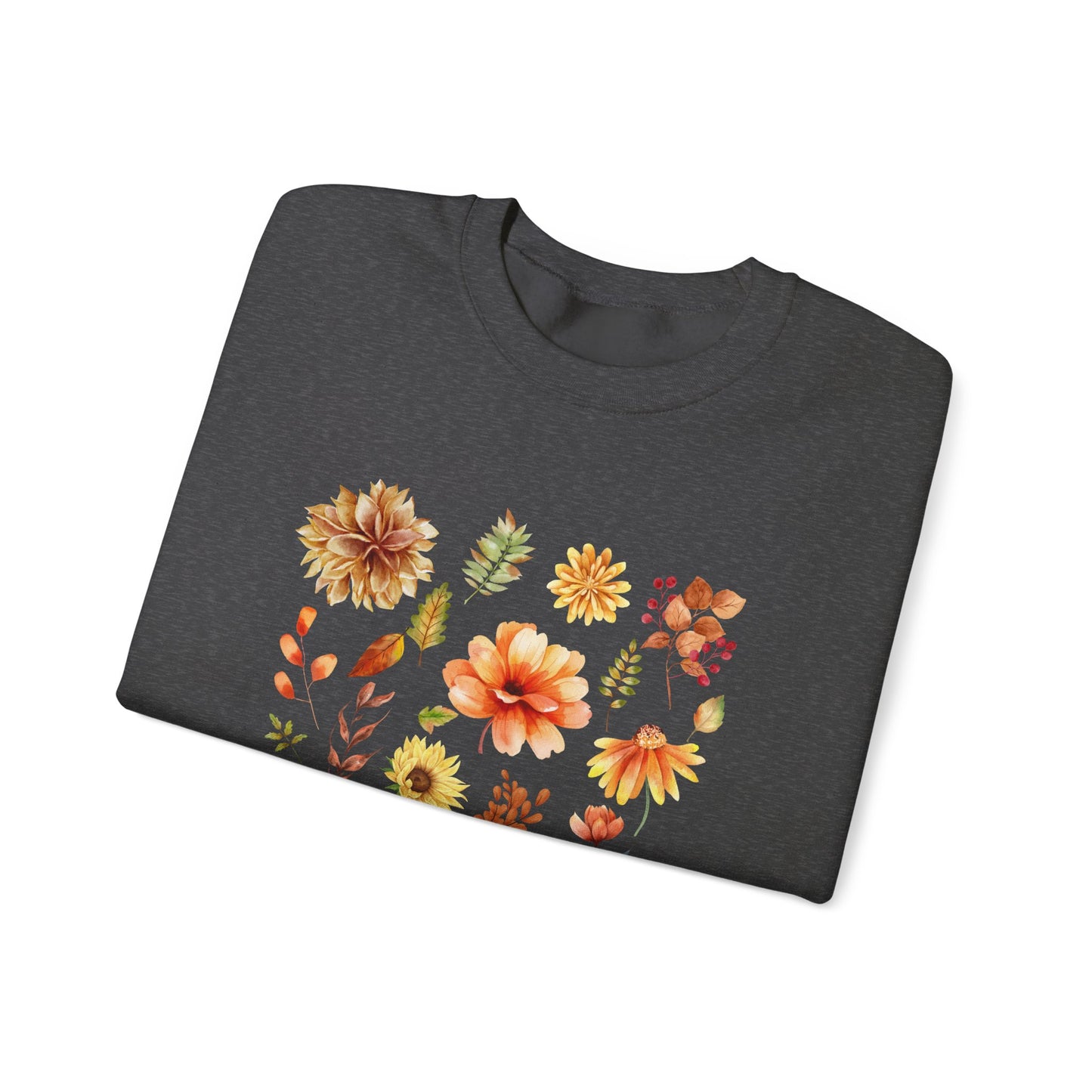 Thankful, BlessedUnisex Heavy Blend™ Crewneck Sweatshirt