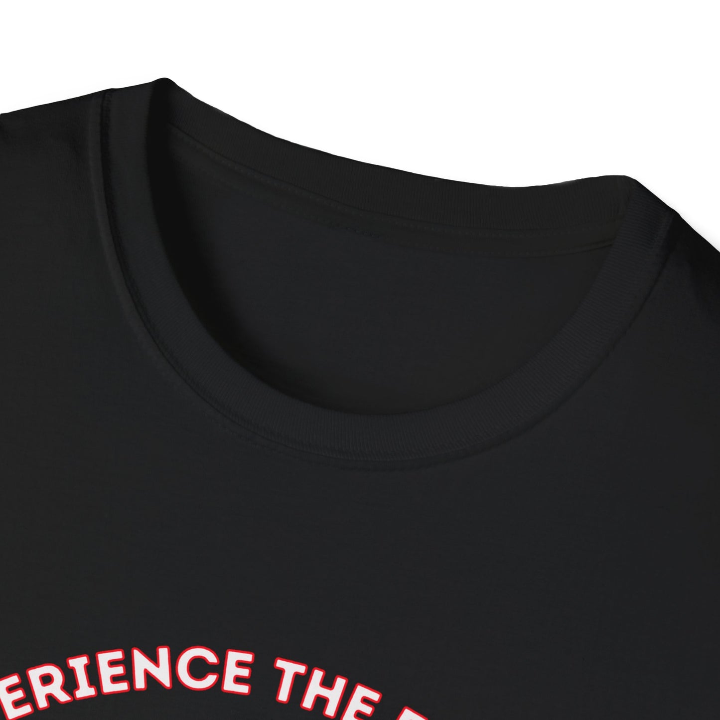 Experience the Freedom of a life in Christ Unisex soft style T-shirt