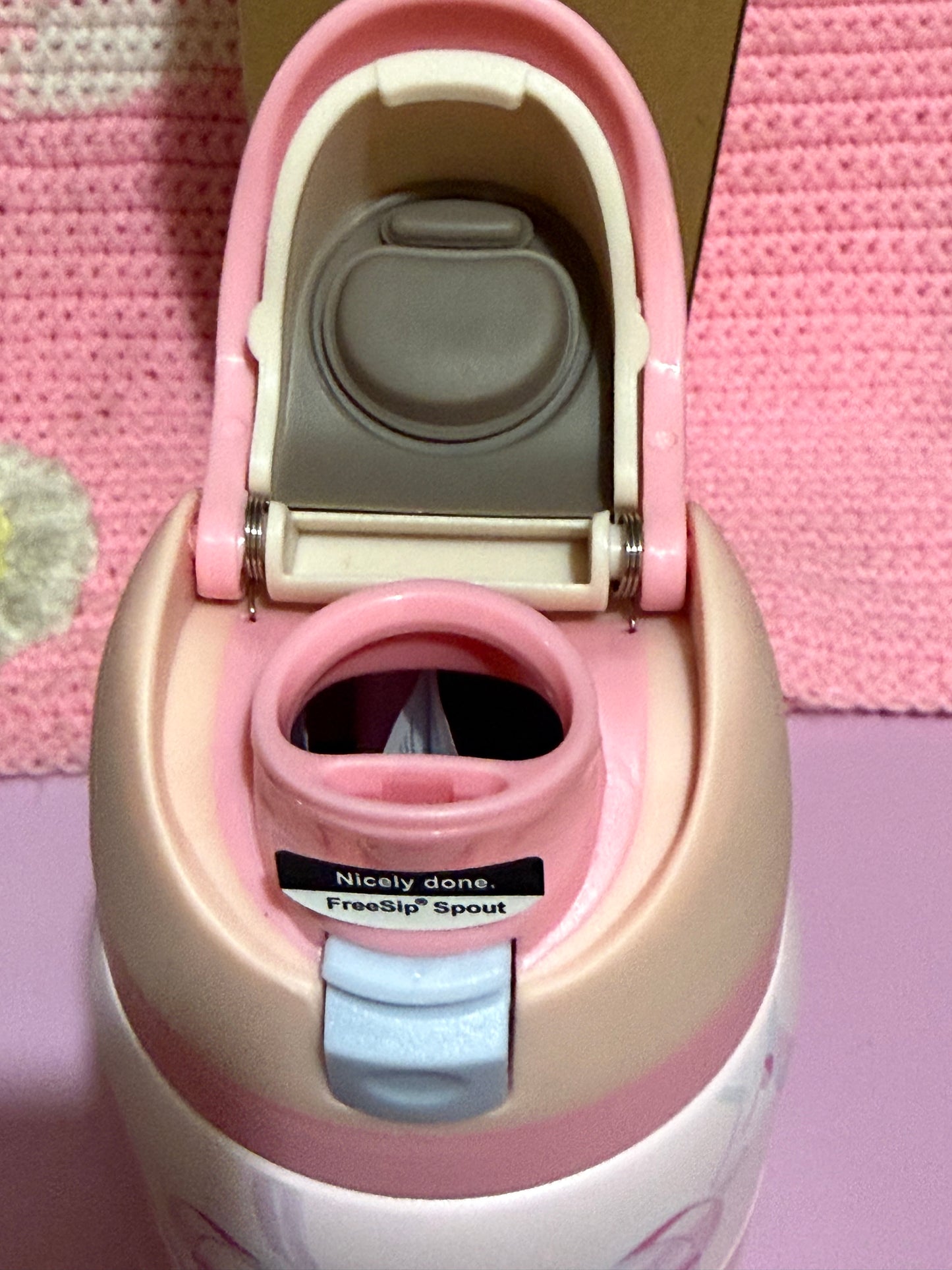 Owala 32oz FreeSip Insulated Stainless Steel Water Bottle - Bow & Ribbon Coquette -  Pink Floral Design