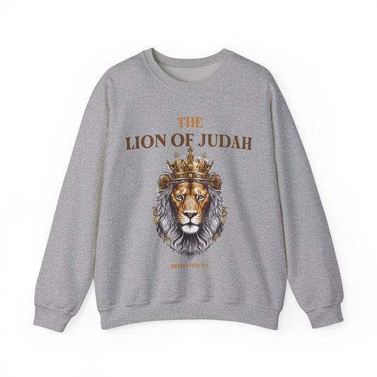 The Lion Of Judah Unisex Heavy Blend™ Crewneck Sweatshirt