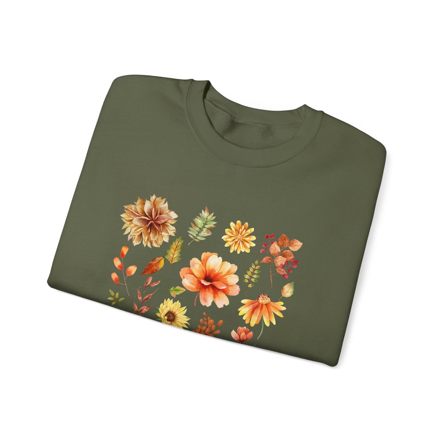 Thankful, BlessedUnisex Heavy Blend™ Crewneck Sweatshirt