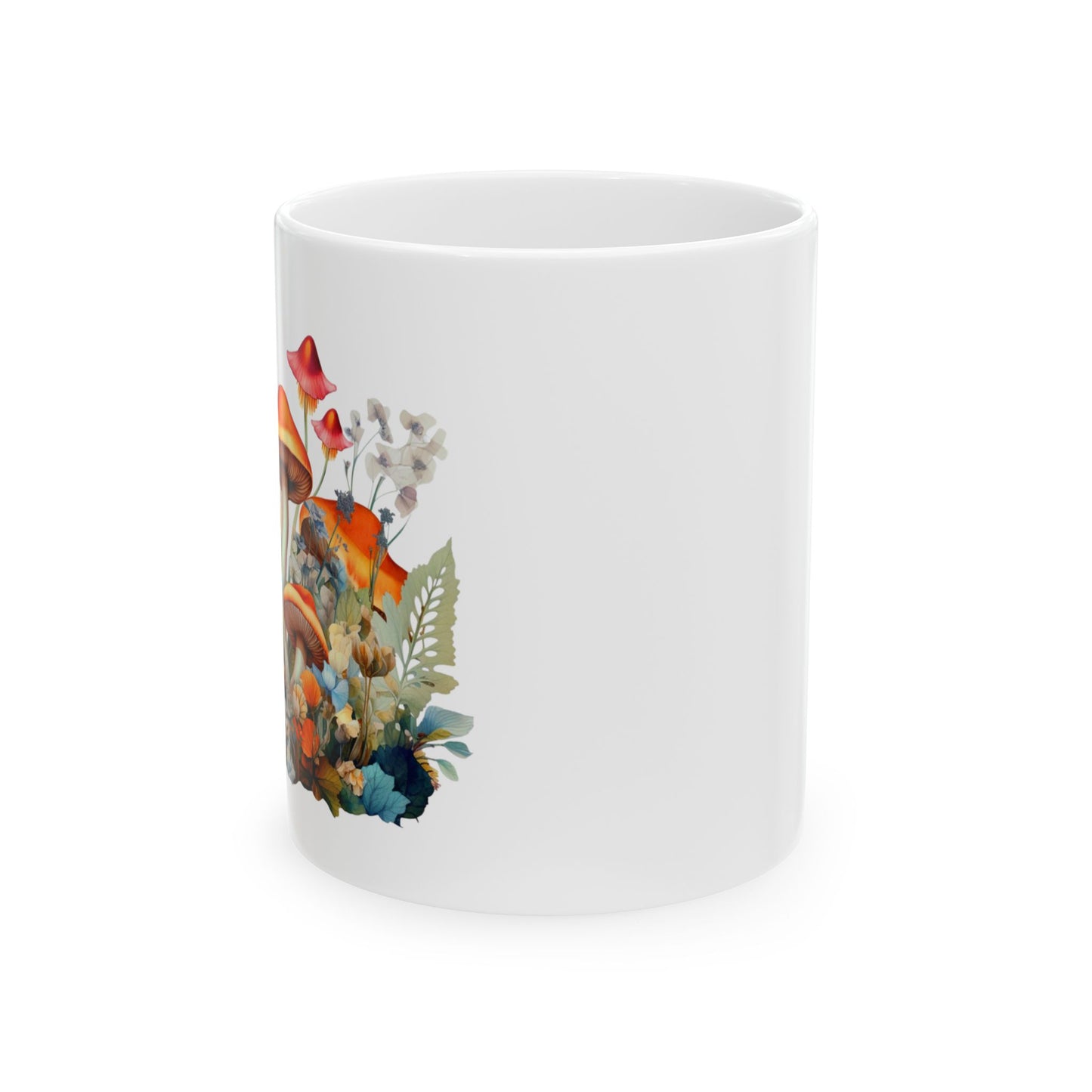 Mystical mushroom Ceramic Mug 11oz