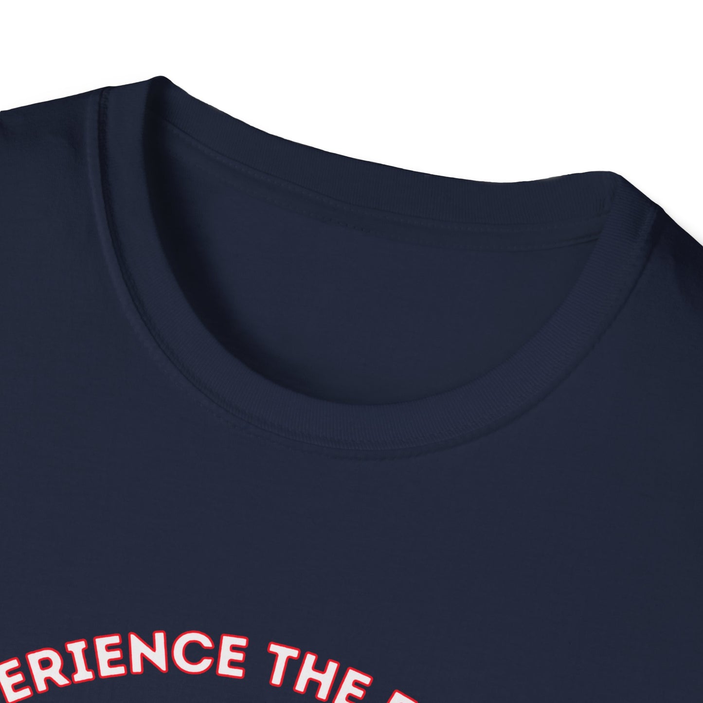 Experience the Freedom of a life in Christ Unisex soft style T-shirt