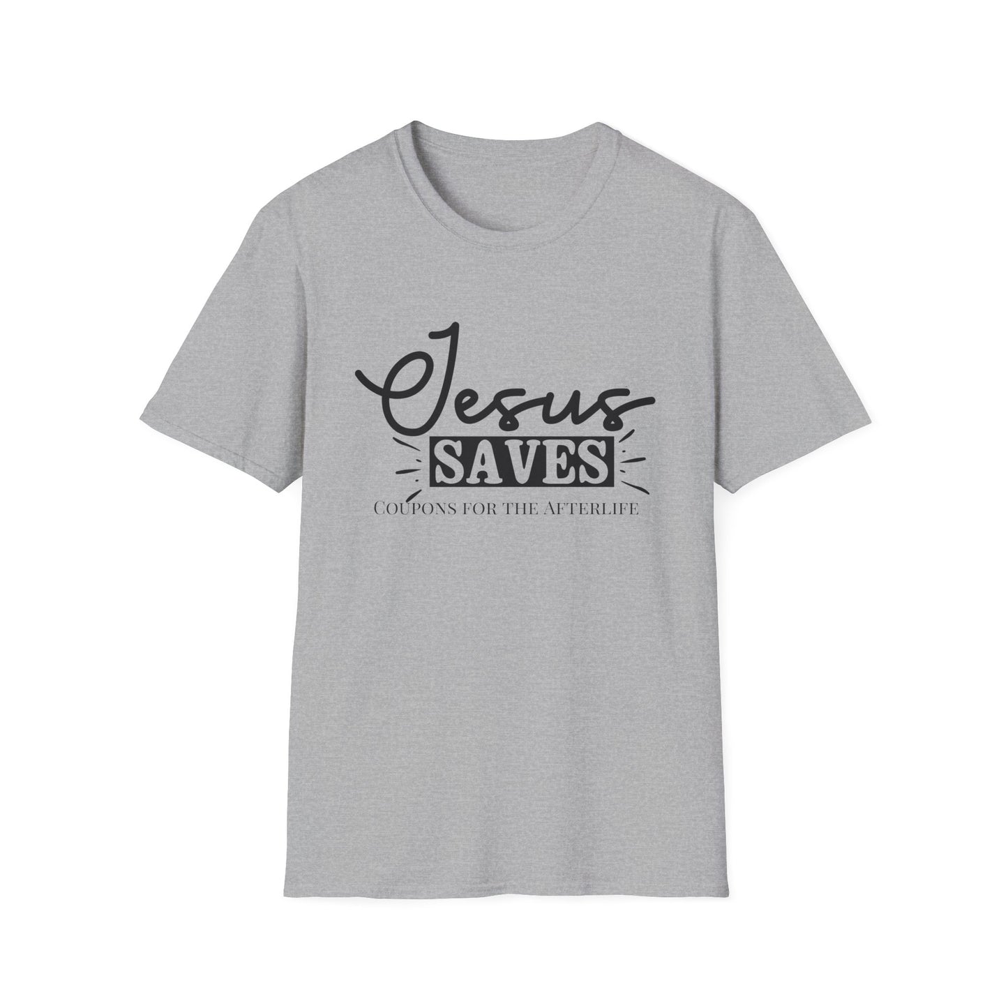 Jesus SavesUnisex Softstyle T-Shirt